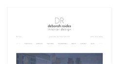 Desktop Screenshot of debroidesinteriordesign.com